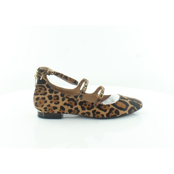 calvin klein leopard flats
