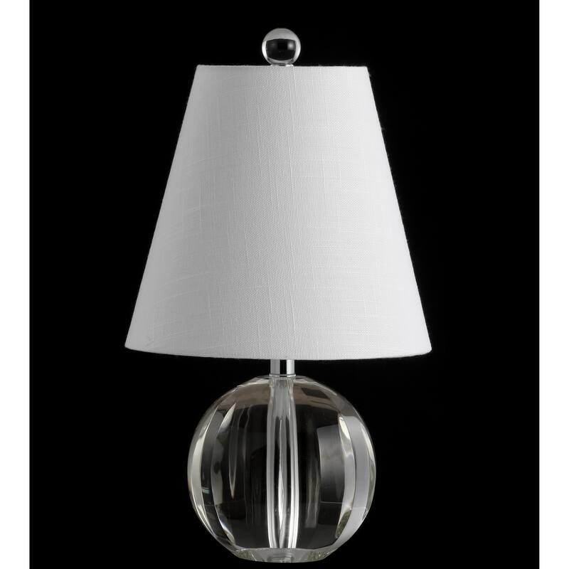 Goddard 16" Crystal Ball/Metal LED Table Lamp, By JONATHAN Y