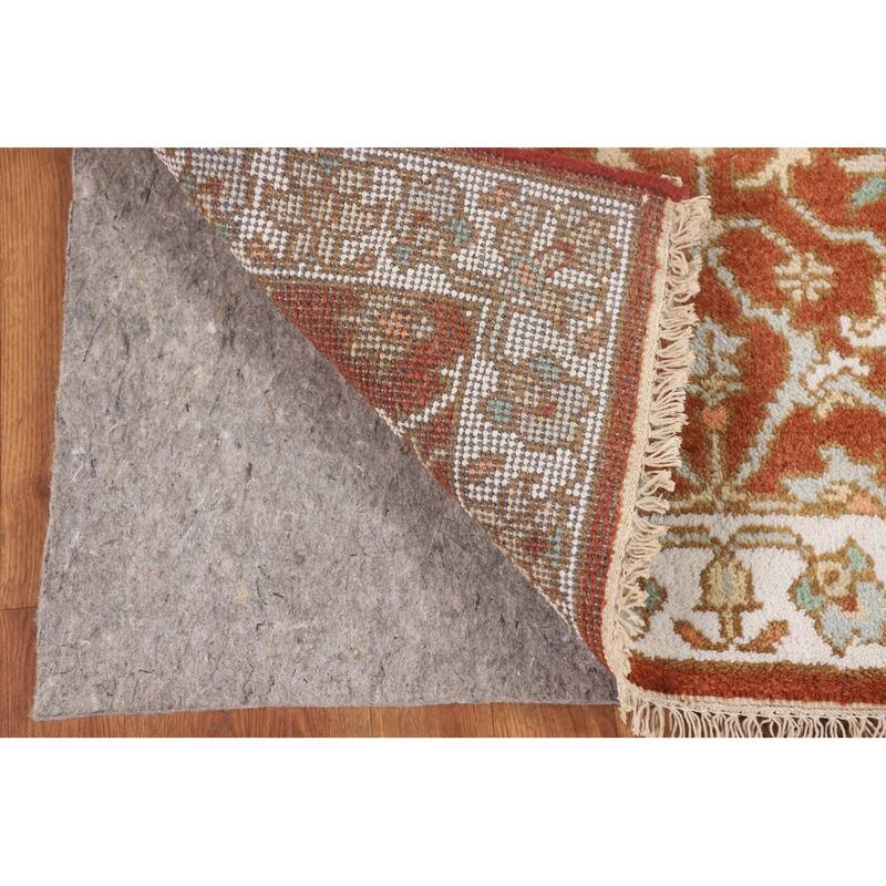 Kashan Oriental Foyer Rug Handmade Wool Carpet - 3'0"x 5'0"