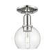 Option Polished Nickel / Clear
