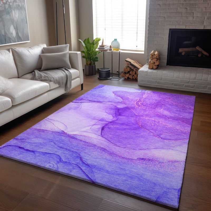Premium Washable Super Soft Modern Glam Mayfield Rug