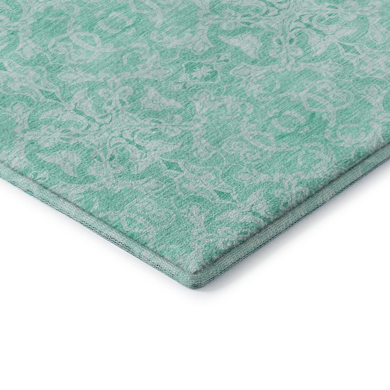 Premium Washable Super Soft Boho Crest Mayfield Rug