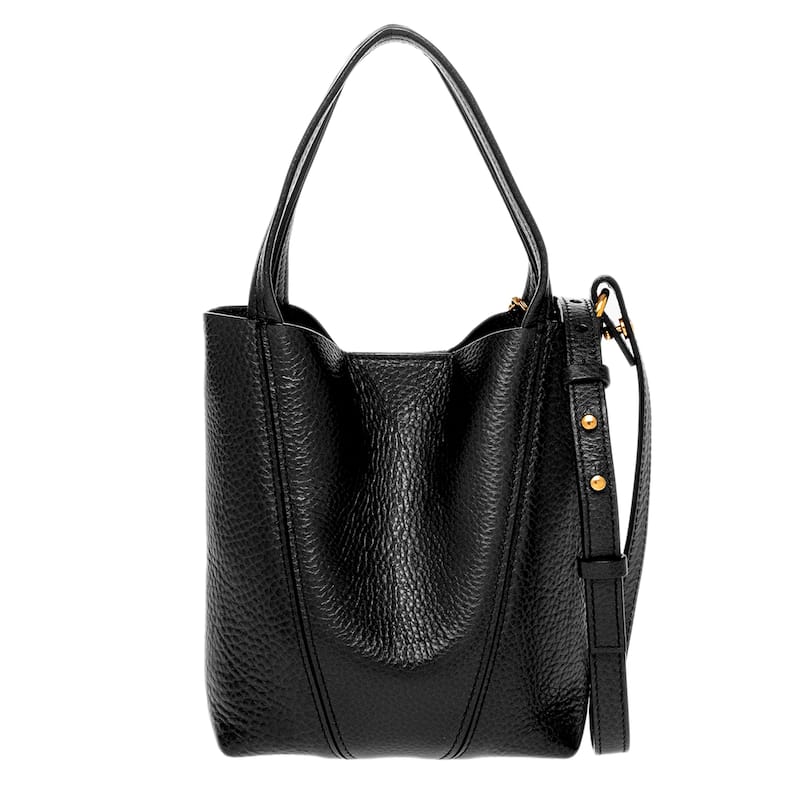 Chloe Spin Tote in Grained Leather