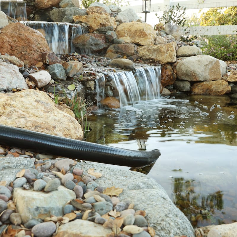 Alpine Black PVC Hose Tube, 1 Inch Diameter, 100 Ft Long - 100 FT LONG
