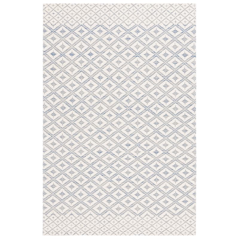 SAFAVIEH Handmade Marbella Gillette Boho Geometric Wool & Viscose