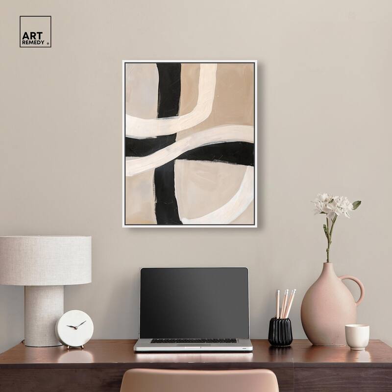 Subline Strokes II Canvas by Art Remedy