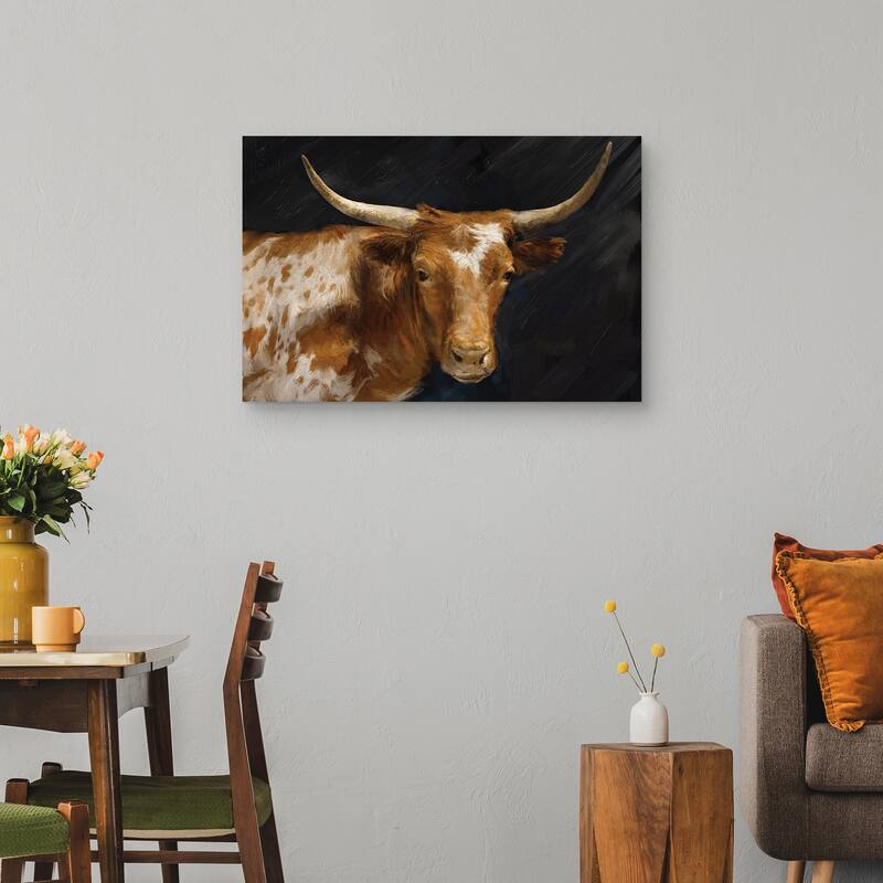 Bull Market by Studio Arts Canvas Art Print