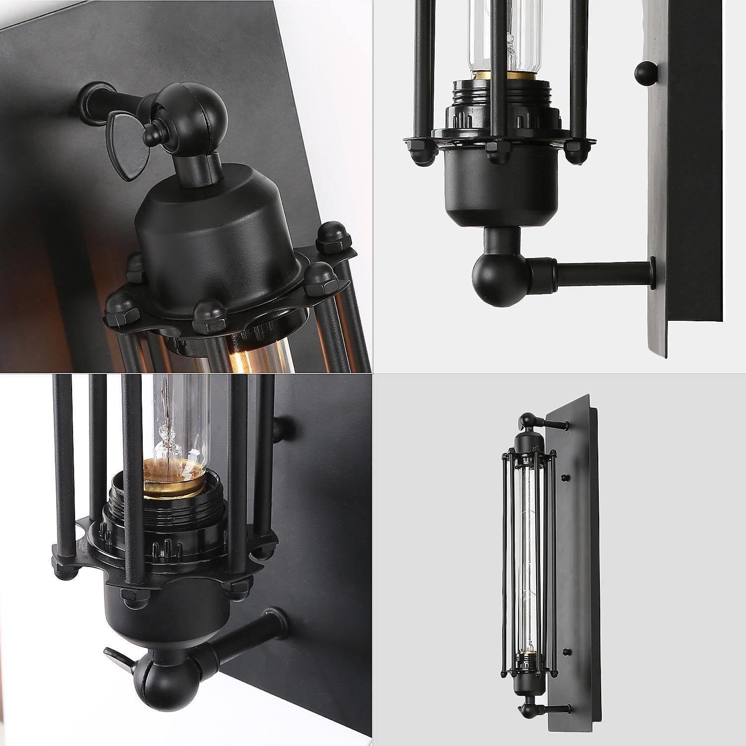Carbon Loft Modern Farmhouse 1 Light Black Wall Sconces Flush Mount Wall Lamps W 5.5 x H 18.5 On Sale Bed Bath Beyond 28761415