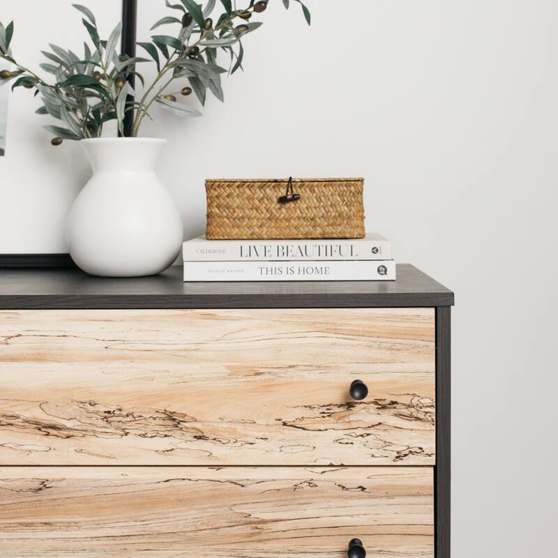 Signature Design by Ashley Piperton Woodgrain 6-drawer Dresser