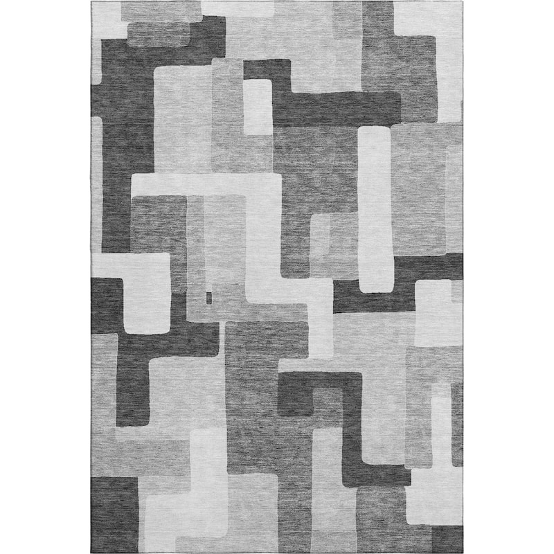 Premium Washable Super Soft Geo Casual Mayfield Rug