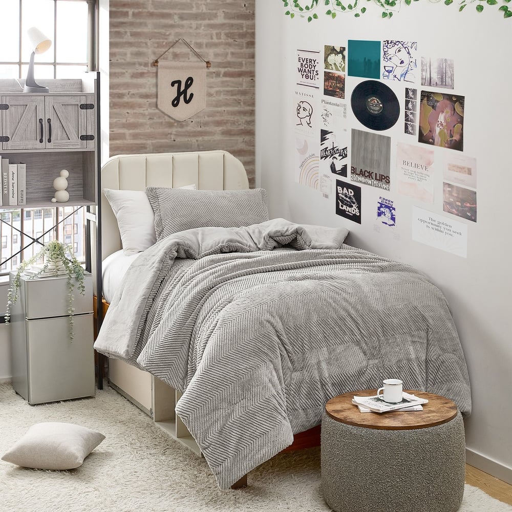 Peak of Cozy - Coma Inducer® Oversized Comforter Set - Steeple Gray