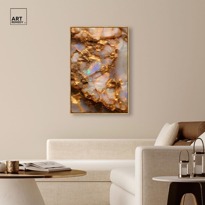 Mythic Gleam Canvas by Art Remedy