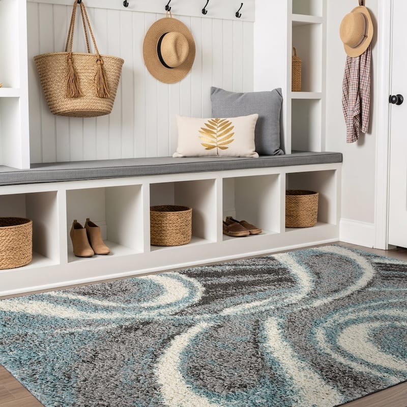 World Rug Gallery Contemporary Cozy Plush Shag Area Rug