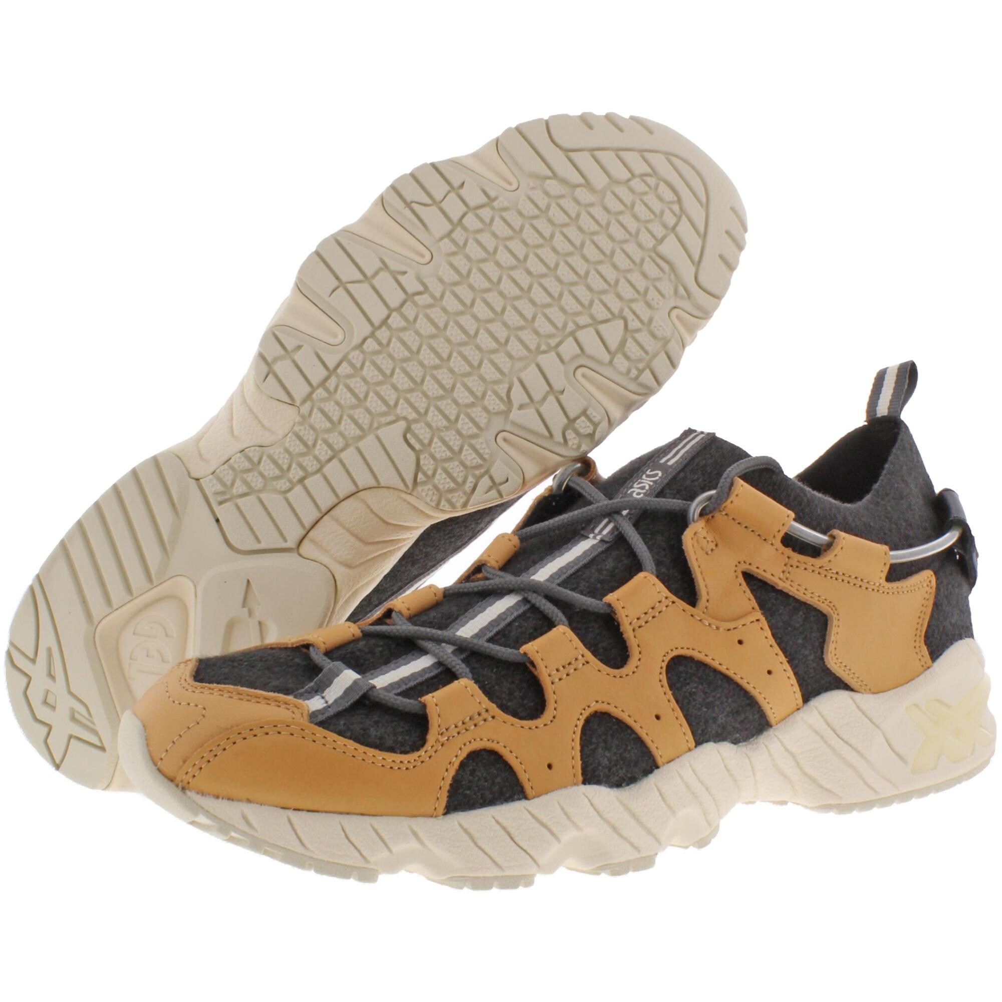asics leather sneakers