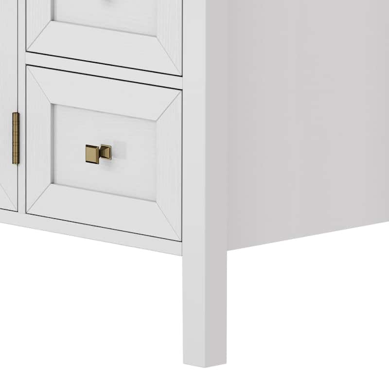Moasis 36"/40"/ 47" Bathroom Vanity Cabinet with Sink