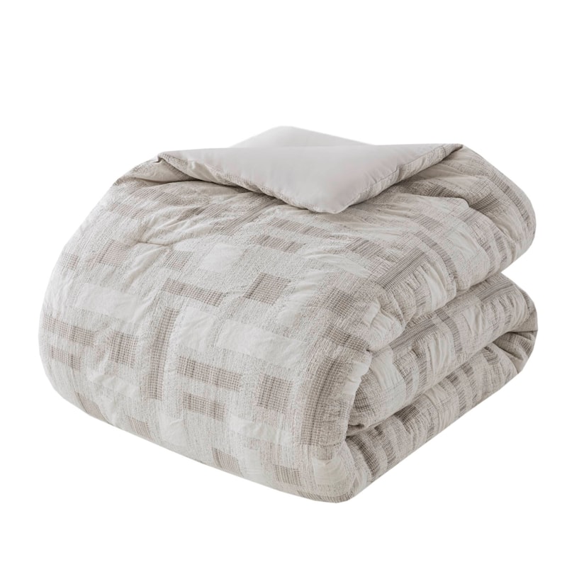 INK+IVY Cairo 3 Piece Cotton Jacquard Comforter Set