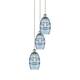 Option White Polished Chrome / Blue