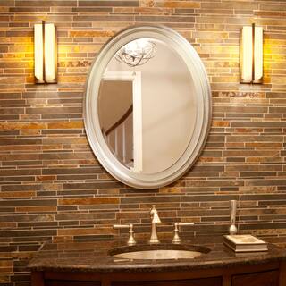 Allan Andrews George Oval Large Decorative Wall Mirror