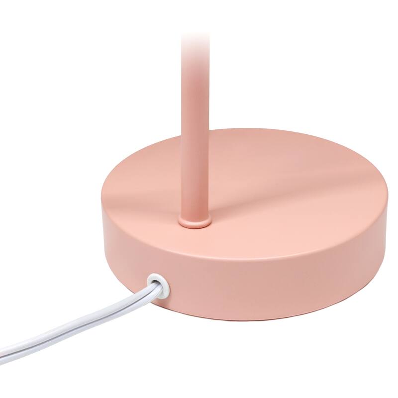 Gooseneck Desk Lamp with Cone Shade - 15.25" - Blush Pink