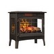 preview thumbnail 9 of 10, Duraflame® 24-in. Electric Stove Heater Brown