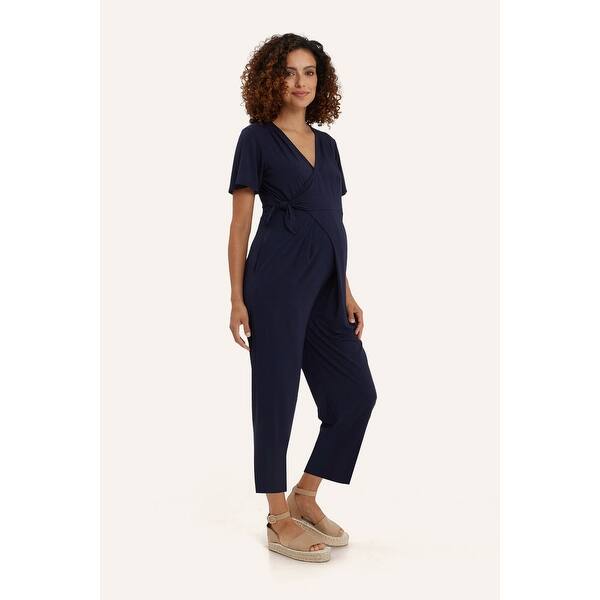 slide 2 of 9, Lucia Jumpsuit Large - Blue