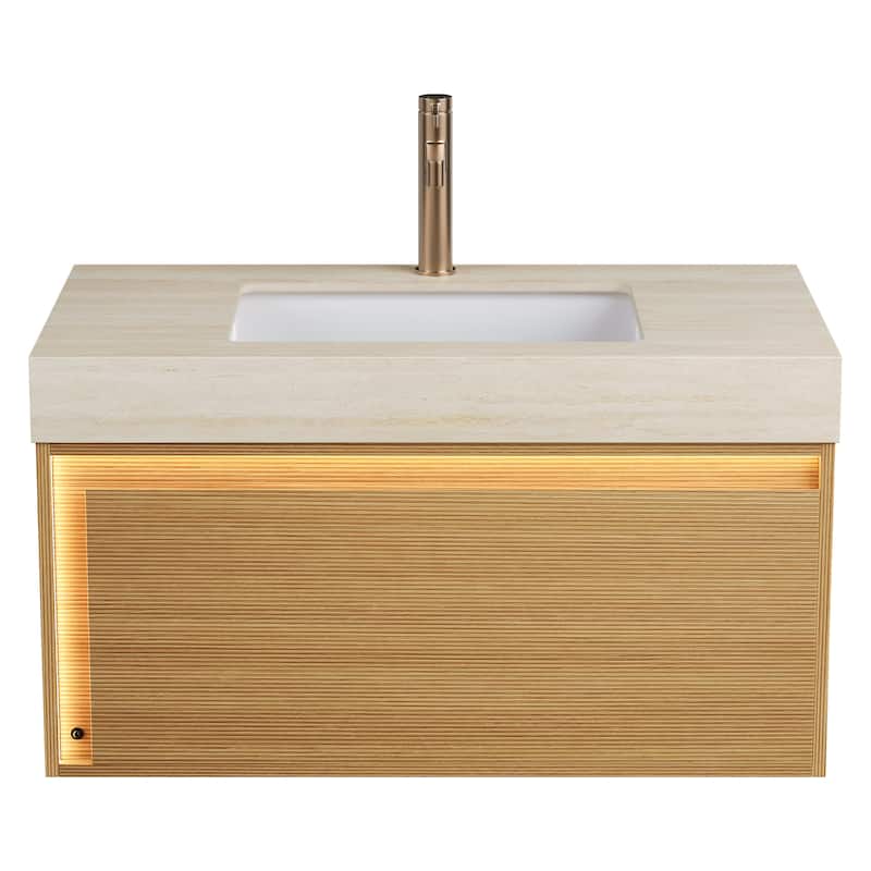 Floating Bathroom Vanity with Sink