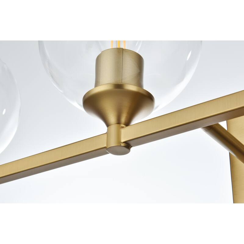 Elegant Lighting LD7308W33 Eero 4 Light 33" Wide Vanity Light