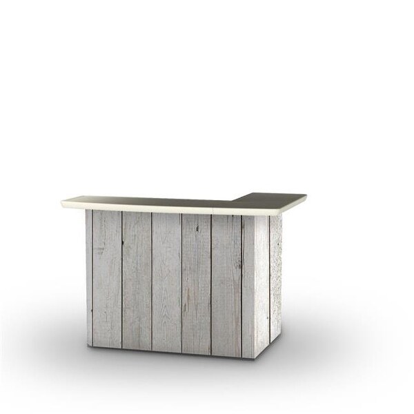 Best Of Times 2000w2401 White Barn Wood Portable Bar Free Best Of Times 2000w2401 White Barn Wood Portable Bar