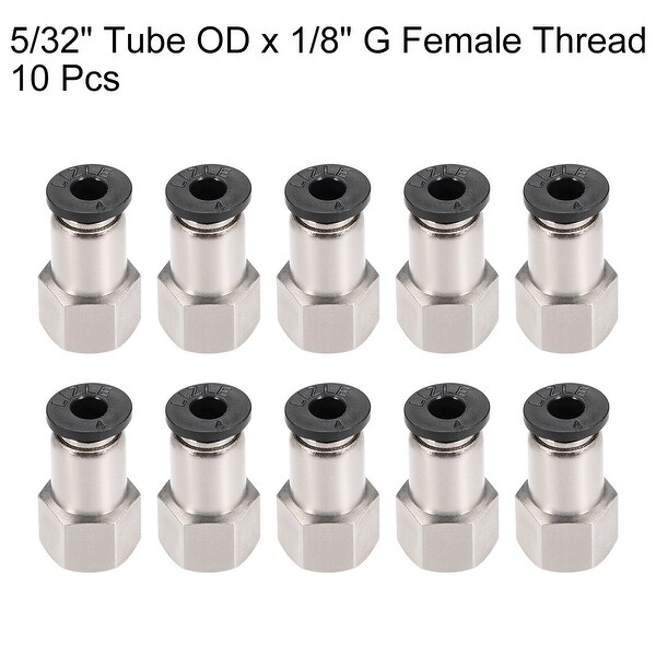 4mm Push in to Connect 5mm Thread Diameter Fittings Speed Controller 5 Pcs 