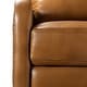 preview thumbnail 86 of 166, Brigida Multifunctional Modern Genuine Leather Nailhead Trim Recliner with Adjustable Footrest Set of 2 by HULALA HOME