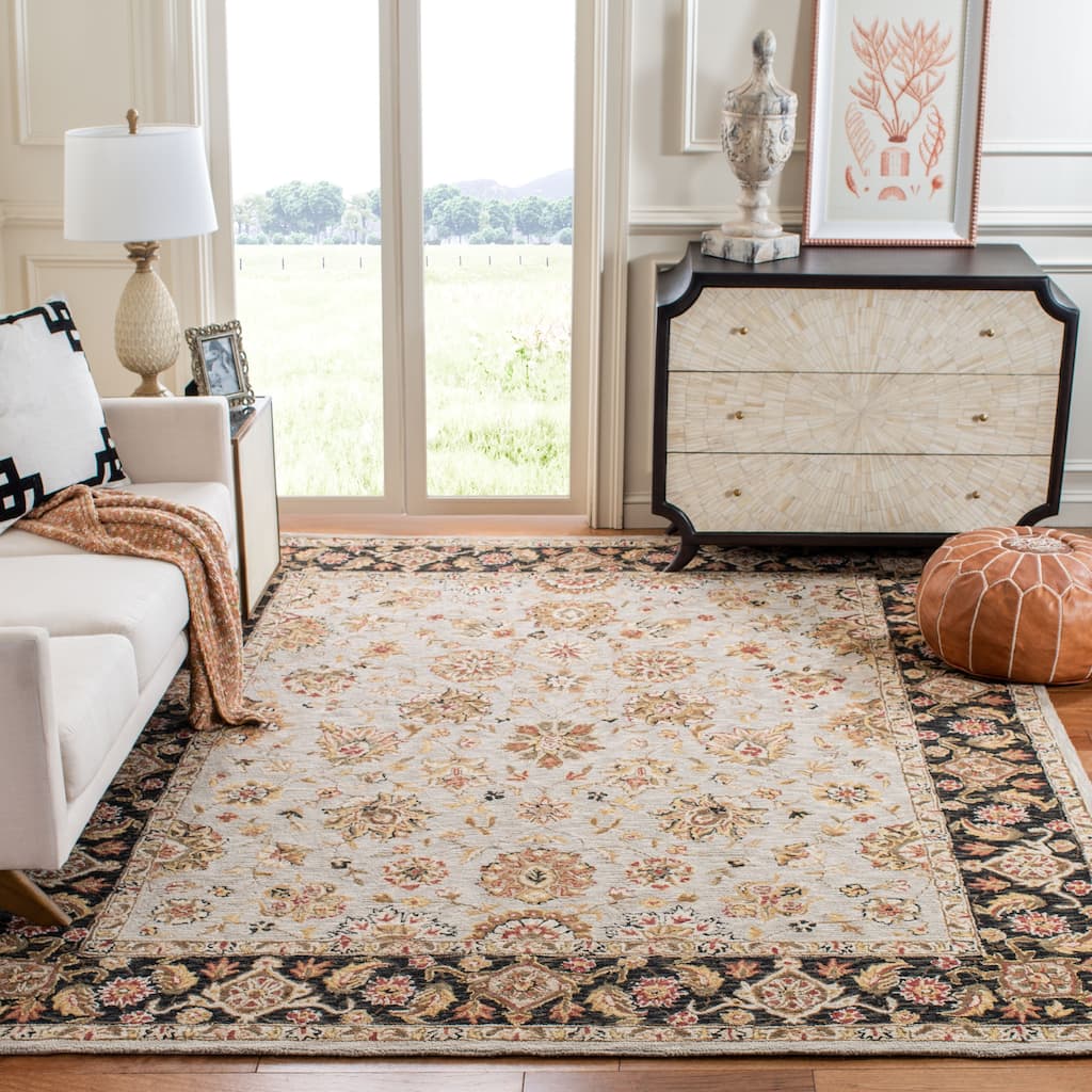 SAFAVIEH, Handmade Chelsea Maialen French Country Wool Rug