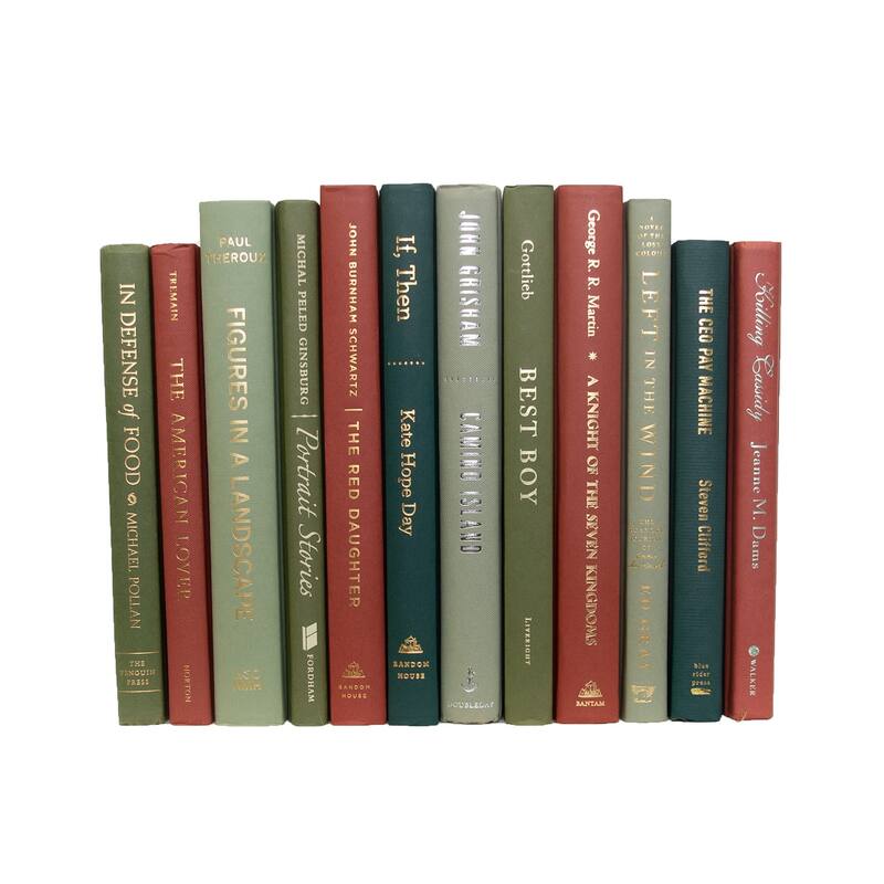 Books Green Decorative Accessories: Autumn Pine ColorPak