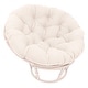 preview thumbnail 5 of 22, 52-inch Solid Twill Papasan Cushion (Cushion Only) Natural