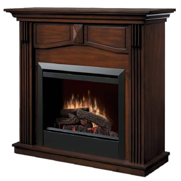 Shop Dimplex Dfp4765bw Holbrook 23 Inch Electric Fireplace Overstock 15318161