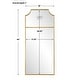 preview thumbnail 6 of 4, Uttermost Caddington Tall Brass Mirror