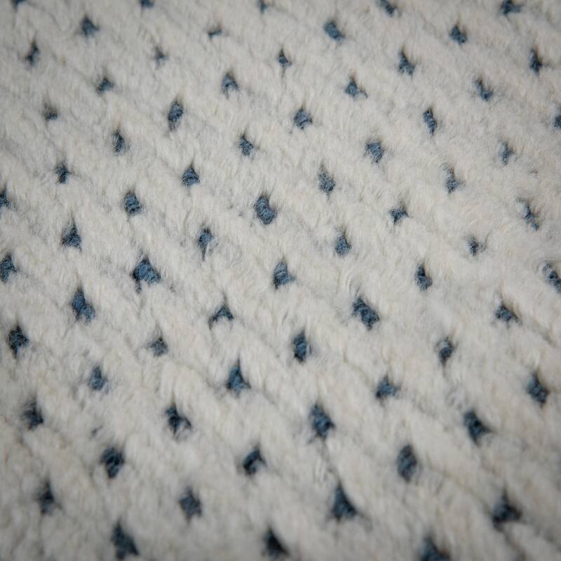 Alora Decor Haze Contemporary Basketweave Area Rug