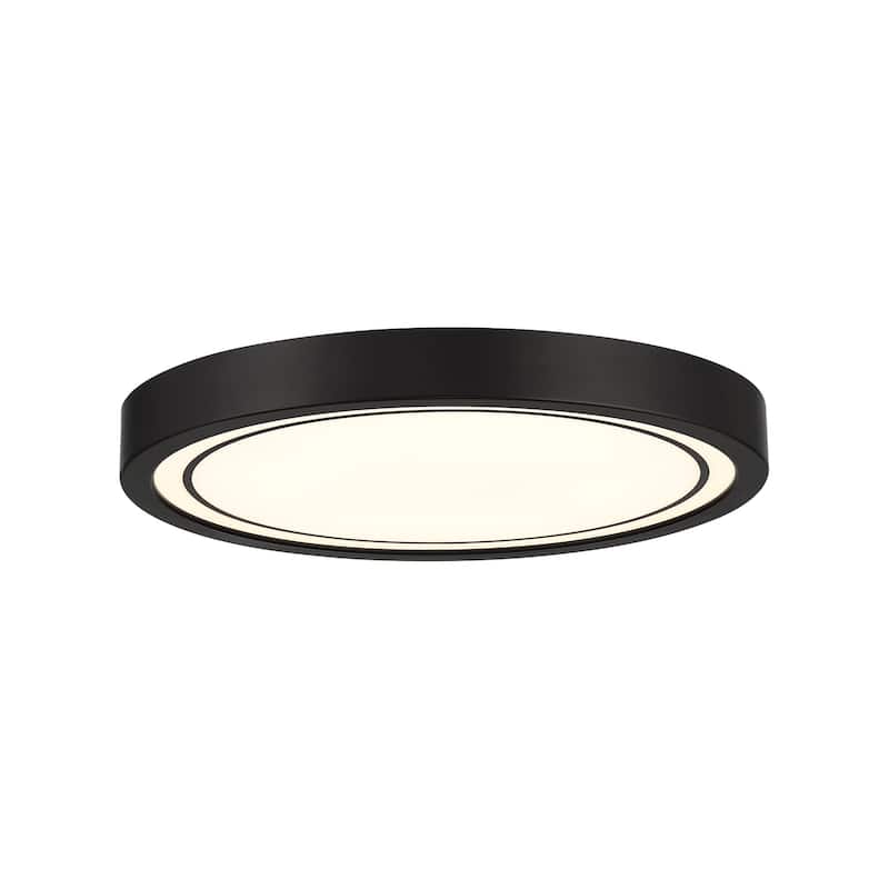 Designers Fountain EV1586C5 High Life 13" Wide Integrated LED Flush - Matte Black