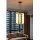preview thumbnail 10 of 8, Varaluz Mingle 3-Light Pendant - Satin Brass