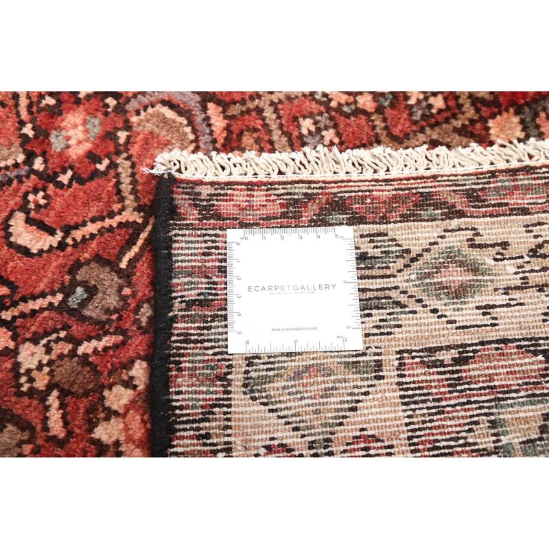 ECARPETGALLERY Hand-knotted Andelz Dark Copper Wool Rug - 3'8 x 9'7