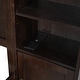 preview thumbnail 31 of 46, Queen Size Wooden Bed w/ All-in-One Storage Cabinet, Sockets & 4 Drawers