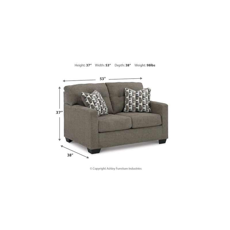 Signature Design by Ashley Mahoney 2-Piece Upholstery Package - 75"W x 38"D x 37"H