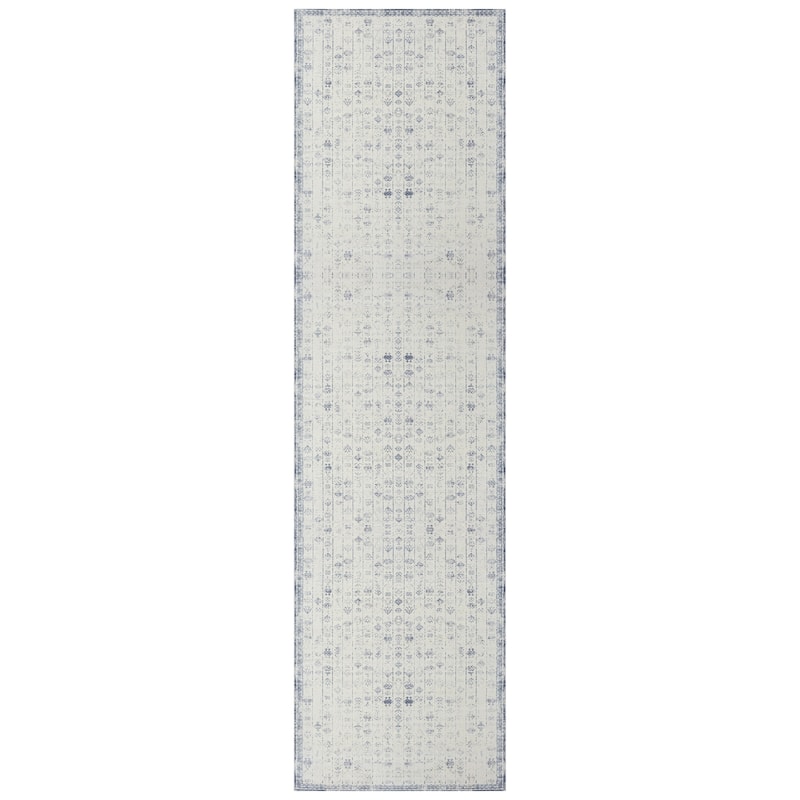 Sevita Transitional Casual Tribal Machine Washable Indoor Area Rug - 2' x 5'