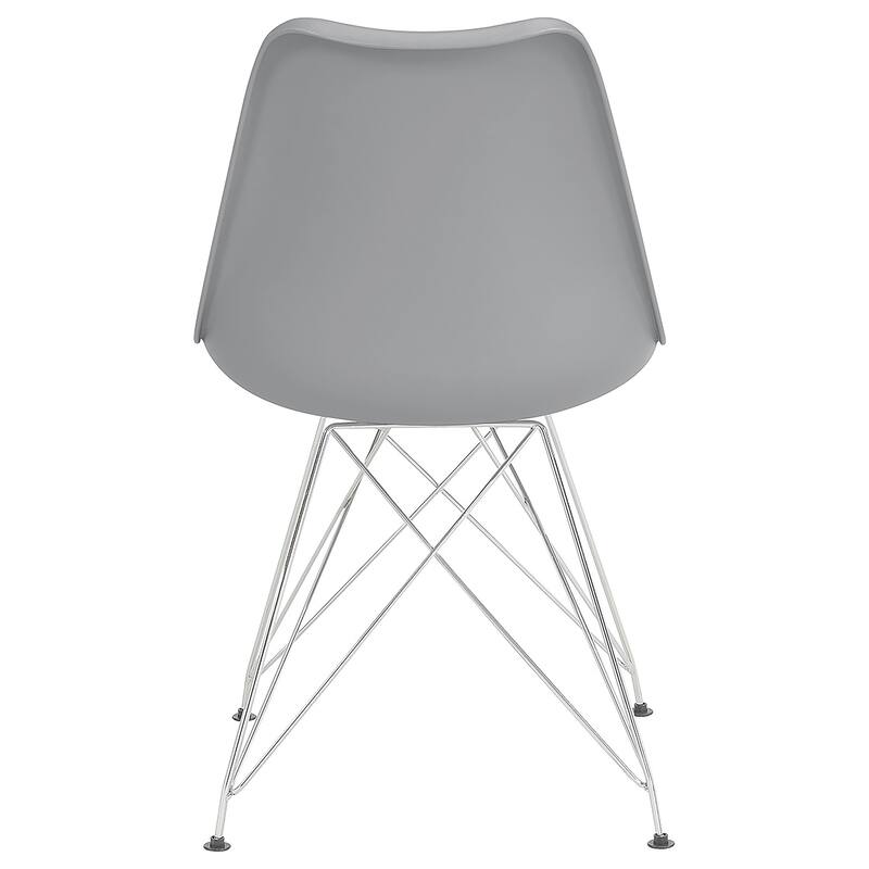 Juniper Grey Polypropylene Dining Side Chair (Set of 2)