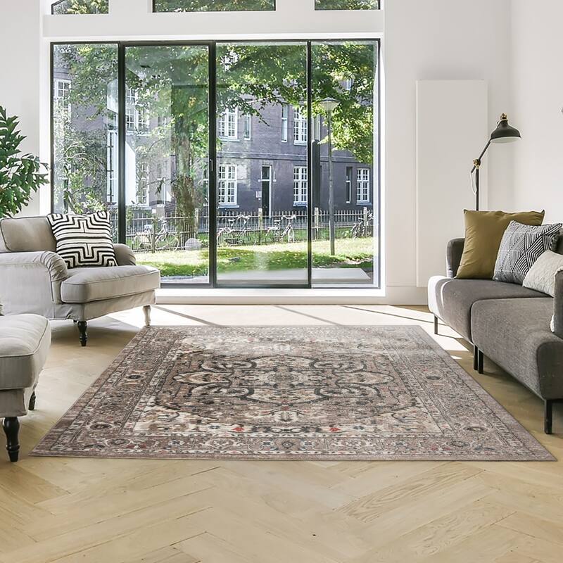 Gertmenian Heirloom Polypropylene Classic Vintage Modern Quality Plush Indoor Area Rug Collection