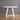 Roundhill Furniture Edo Round Dining Table, Trestle Base