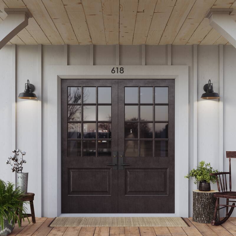 Millennium Lighting Axell 1 Light Outdoor Wall Sconce in Powder Coat Black