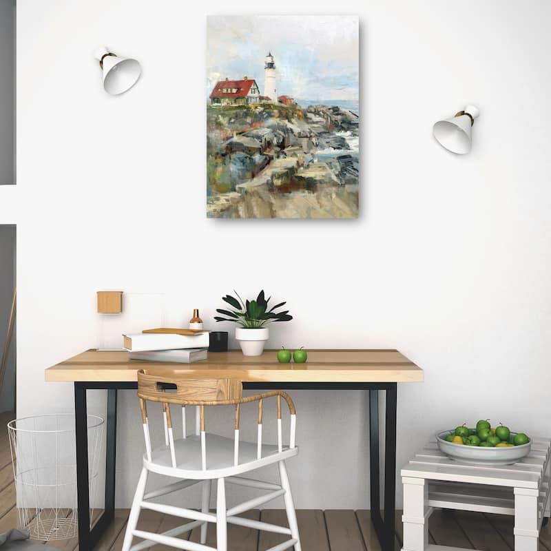Safe Harbor 2 By Studio Arts Canvas Art Print