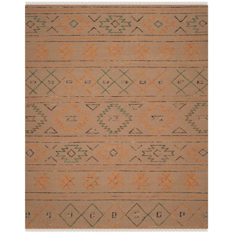 SAFAVIEH Hand-knotted Safari Fiorina Southwestern Tribal Wool Rug with