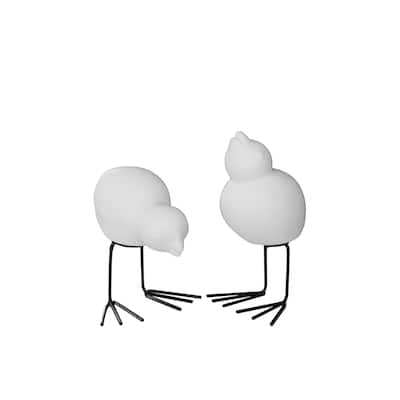 SWEDISH BIRD (2-set) white