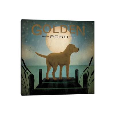 iCanvas "Golden Pond" by Ryan Fowler Canvas Print